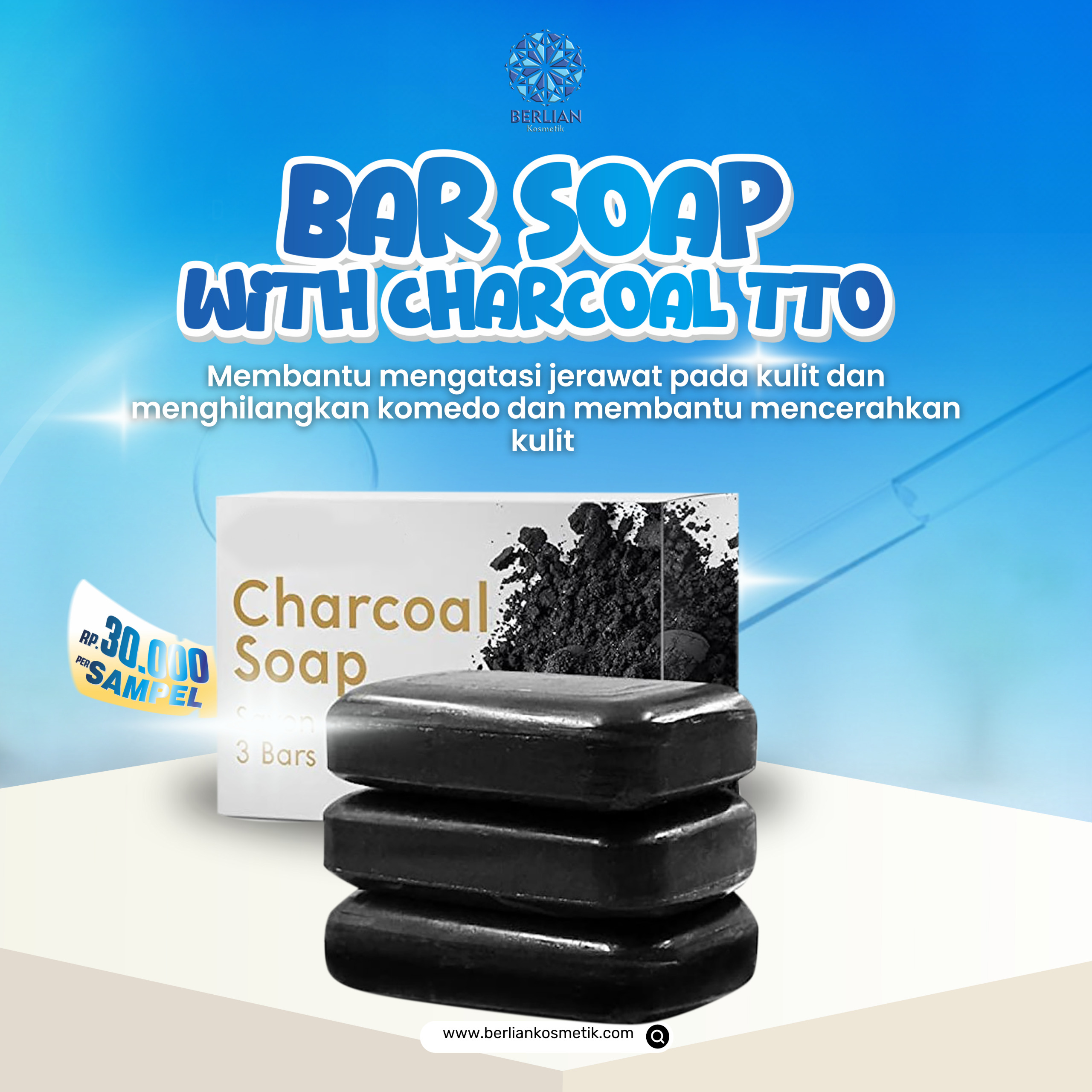 Bar Soap With Charcoal TTO